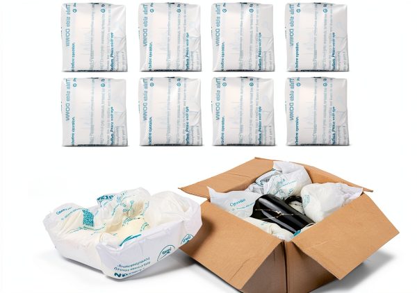 Foam Bag For Shipping Uncosinb Pack of 8 Expanding Clear Foam Bags-0