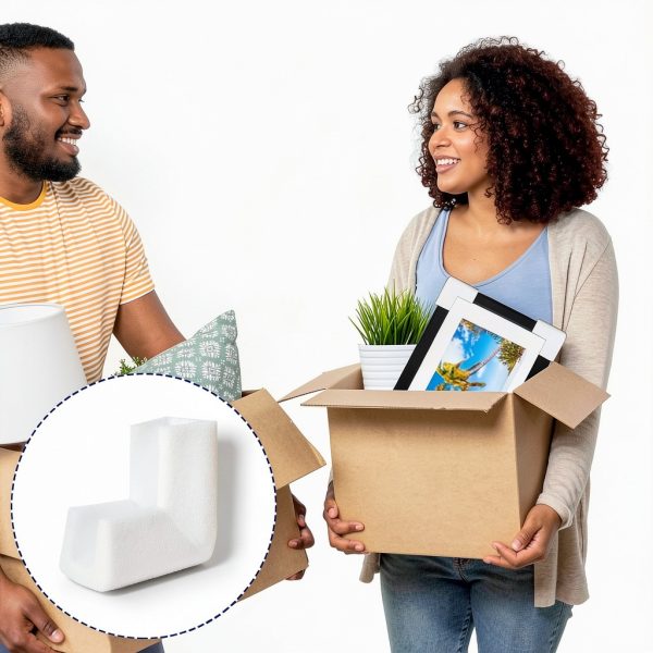 Photo Frame Foam Corner Protectors Ptwola 36‑Piece White L‑Shaped-4