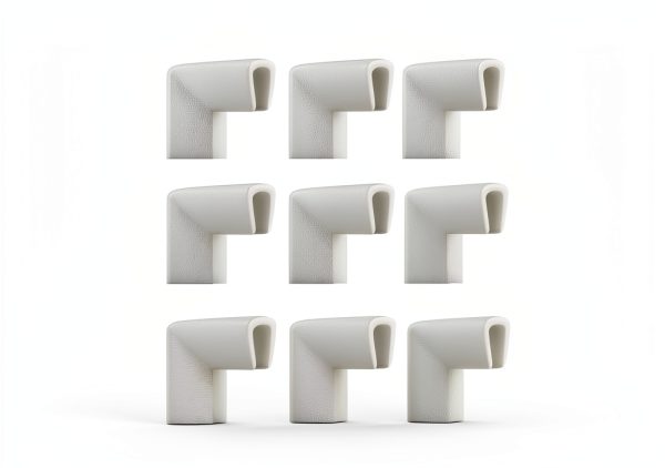 Photo Frame Foam Corner Protectors Ptwola 36‑Piece White L‑Shaped-7