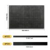 8 PCS Pick and Pluck Foam Inserts, 4PCS 16" x 12" x 0.8" & 4PCS 16" x 12" x 0.4" for Pelican Cases, Board Game Boxes, Storage Drawers-1