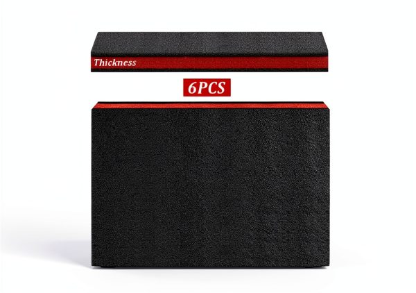 Tool Box Foam Inserts 6 Pack YEXEXINM EPE Liner Red/Black 22x18x1in-1
