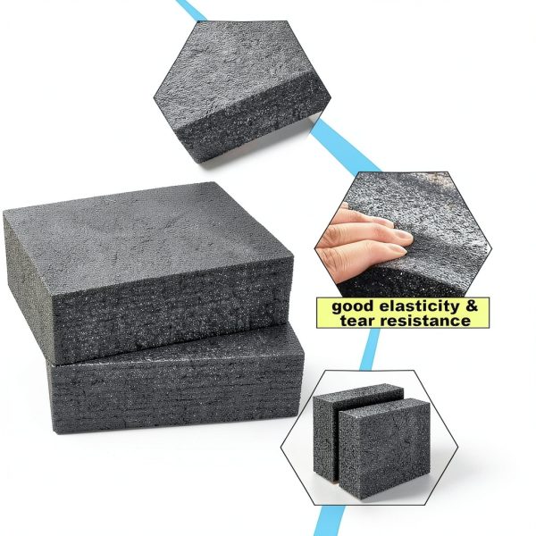 Hoolerry Polyethylene Foam Packing Inserts 2 Pack Black 12x10x3.5-2