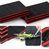 Tool Box Foam Inserts 6 Pack YEXEXINM EPE Liner Red/Black 22x18x1in-2