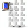 Photo Frame Foam Corner Protectors Ptwola 36‑Piece White L‑Shaped-0