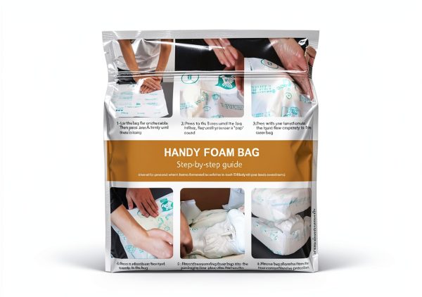 Foam Bag For Shipping Uncosinb Pack of 8 Expanding Clear Foam Bags-6