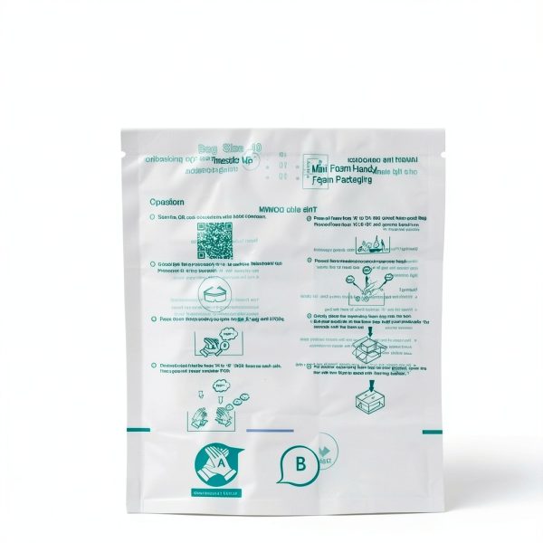Foam Bag For Shipping Uncosinb Pack of 8 Expanding Clear Foam Bags-1