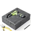 Hoolerry Polyethylene Foam Packing Inserts 2 Pack Black 12x10x3.5-6