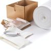 enKo Foam Wrap Roll 12" x 600" Cushioning Foam with Fragile Labels-4