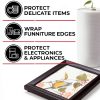 enKo Foam Wrap Roll 12" x 600" Cushioning Foam with Fragile Labels-6